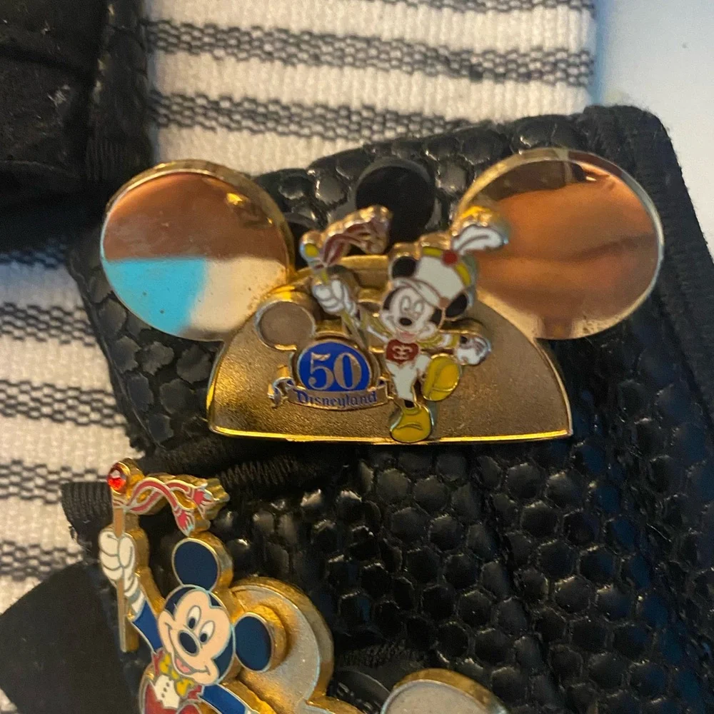 Gold Mickey Mouse 50th Anniversary Pin